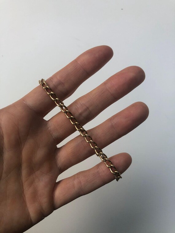 9ct Solid Gold Charm Bracelet - image 3