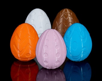 Juego de huevos de Pascua para pintar impresos en 3D: ¡tu Pascua única!