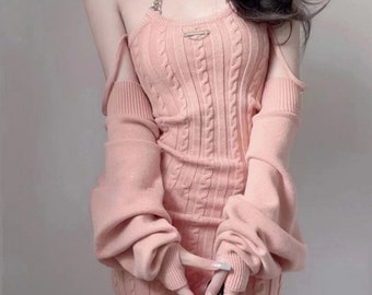 Women Long Sleeve Cardigan | Ladies Sweater Dress | Fashionable Clothing