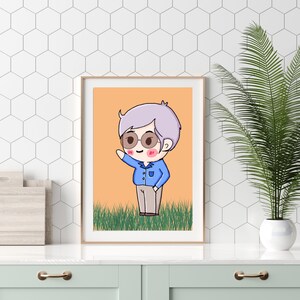 Dessin au trait personnalisé| Portrait sans visage | Portrait personnalisé de dessin animé mignon | joli portrait animé | portrait illustré à partir de la photo | Joli cadeau de dessin animé