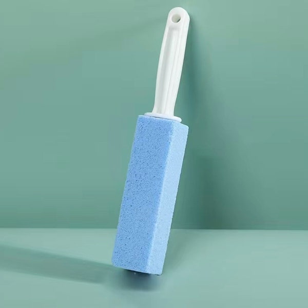 2 Piece Pumice Cleaning Stone With Handle In BLUE