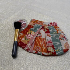 Wallet Jewelry bag 10cm toiletry bag make-up bag travel bag IPod wallet with pinch closure in airplane or handbag Christmas Saint organizer