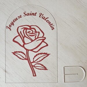 Joyeuse Saint Valentin - Stickers personnalisés - Pancarte personnalisée