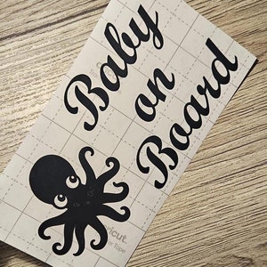 Autocollant pour voiture - Stickers personnalisé - Sticker image - Décalcomanie - Bébé à bord - Baby on bord