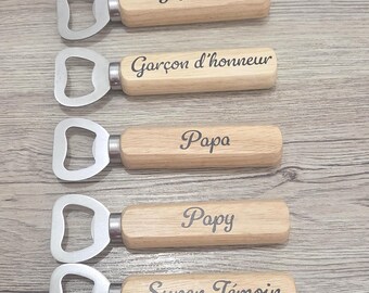 Bottle opener gift - Bachelor party - Godfather - Dad - Grandpa - Best man - Best man - Wedding gift idea - Guest favors - Baby shower