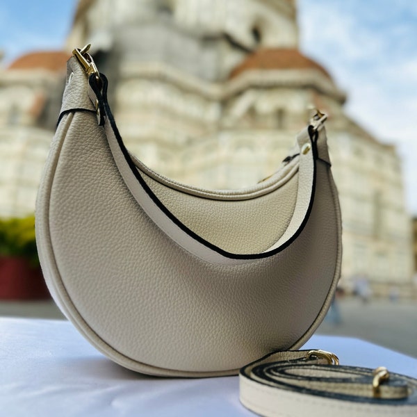 Italian classic  leather bag, Handcrafted, woman leather bag, elegant leather bag, best Italian classic shoulder and crossbody bag for woman