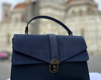 bolso de cuero, bolso de cuero hecho a mano, bolso de mano, bolso de cuero de mujer, bolso de cuero elegante, bolso hecho en Italia, bolso de mensajero, bolso cruzado