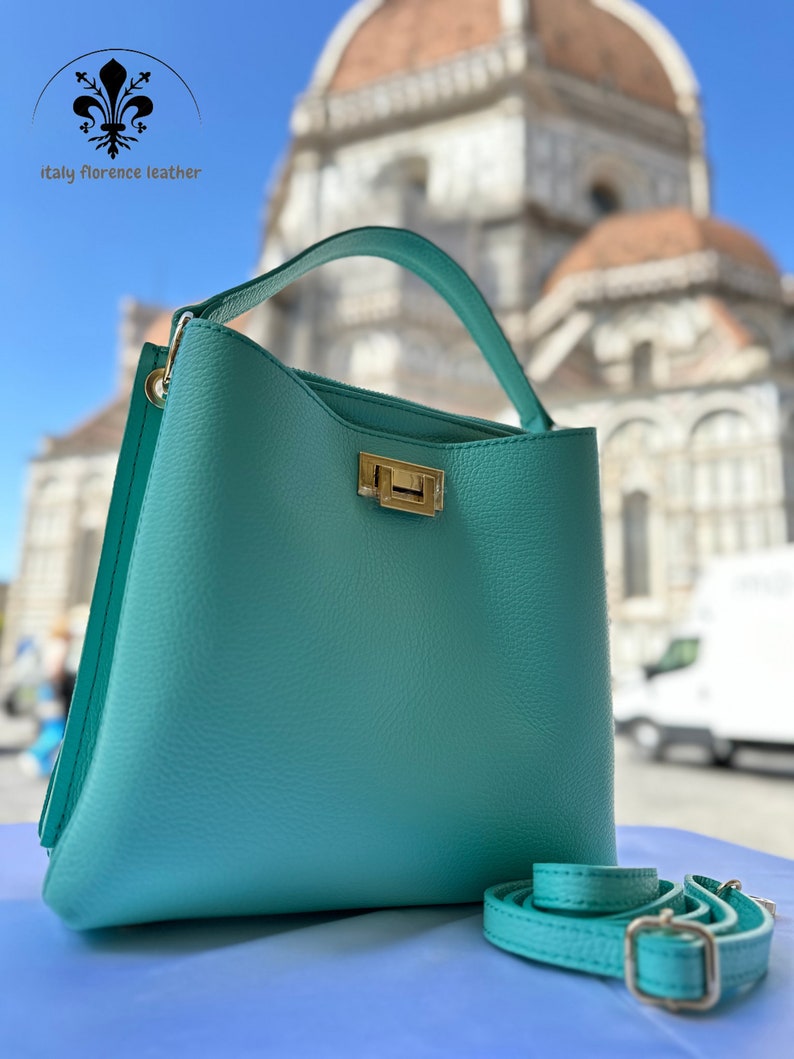 Sac à main en cuir artisanal italien authentique pour femme//sac à main Florence//élégant tous les jours avec un sac en cuir//fabriqué en Italie image 1