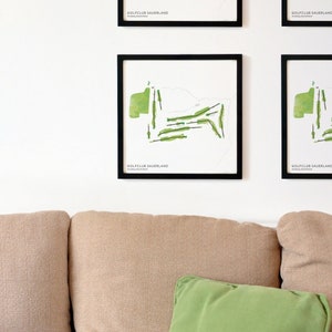 Golfclub Sauerland, Arnsberg, Alemania - Cartel de golf, impreso en papel premium, idea de regalo de golf, recuerdo de golf