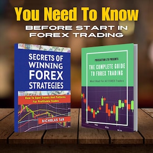 Forex Trading eBook Bundle | 2 Books: Profitable Strategies, Trend Patterns & Signals | Beginner-Friendly Guide PDF Digital Download