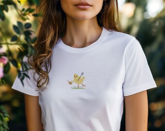 Garden Chick T-Shirt | Humorous Chick Tee | Gift for Chic Garden Chicks