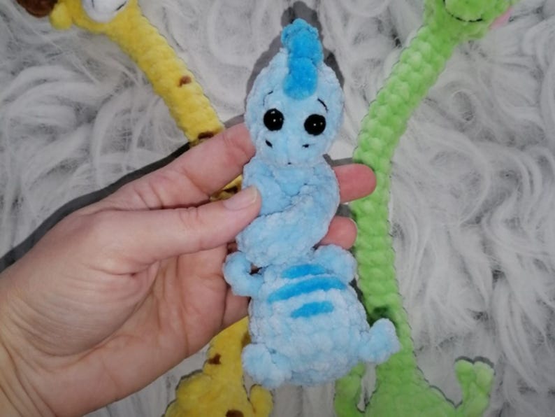 Stuffed Plush Brachiosaurus Crochet Pattern pdf