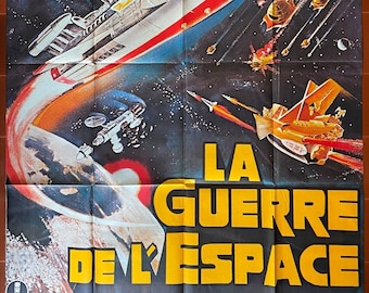 Original cinema poster SPACE WAR War in Space Jun Fukuda Ishiro Honda 120x160cm 1976