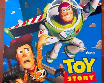 Original cinema poster TOY STORY John Lasseter Woody Children's Room Toy 40x60cm 1995