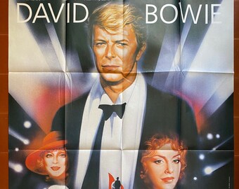 Original cinema poster GIGOLO David Hemmings David Bowie Marlene Dietrich 120x160cm 1978