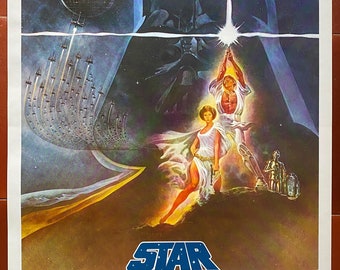 Original Cinema Poster STAR WARS Star Wars Harrison Ford George