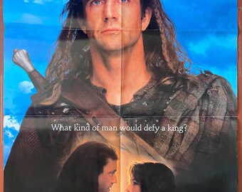 ブレイブハート 1995 オリジナル映画ポスター - Etsy 日本
