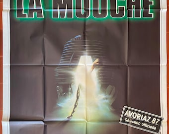 Original cinema poster THE FLY The Fly David Cronenberg Jeff Goldblum 120x160cm 1986
