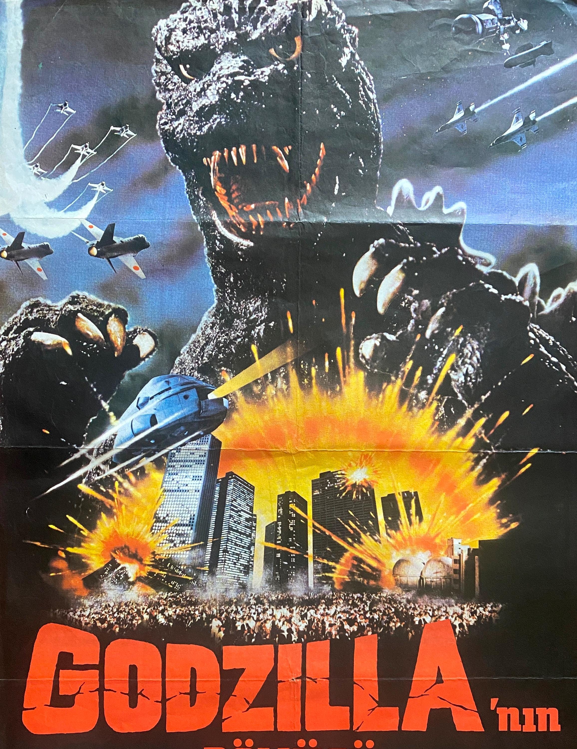 Original Cinema Poster THE RETURN OF GODZILLA Koji Hashimoto Keiju