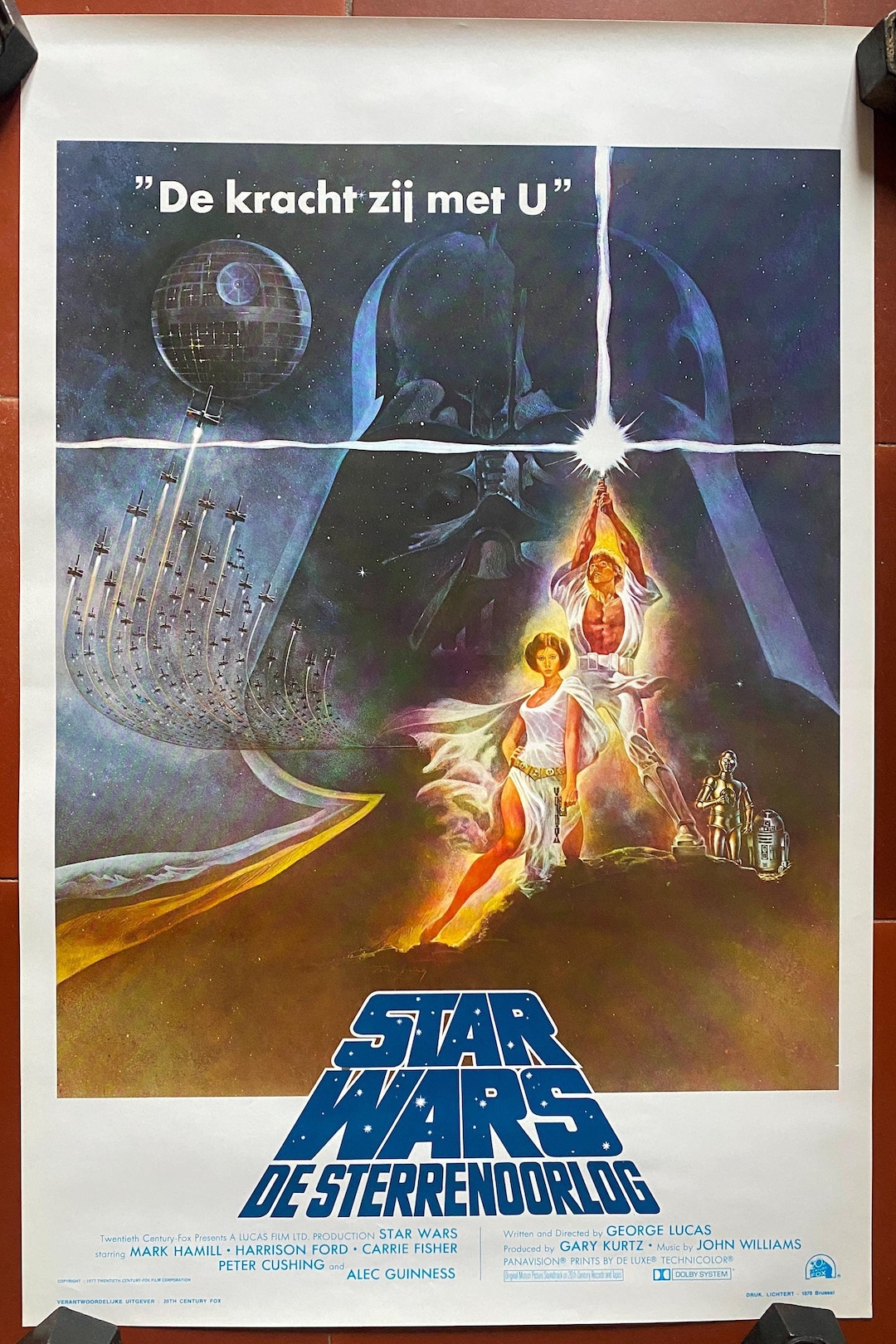 Original Cinema Poster STAR WARS Star Wars Harrison Ford George