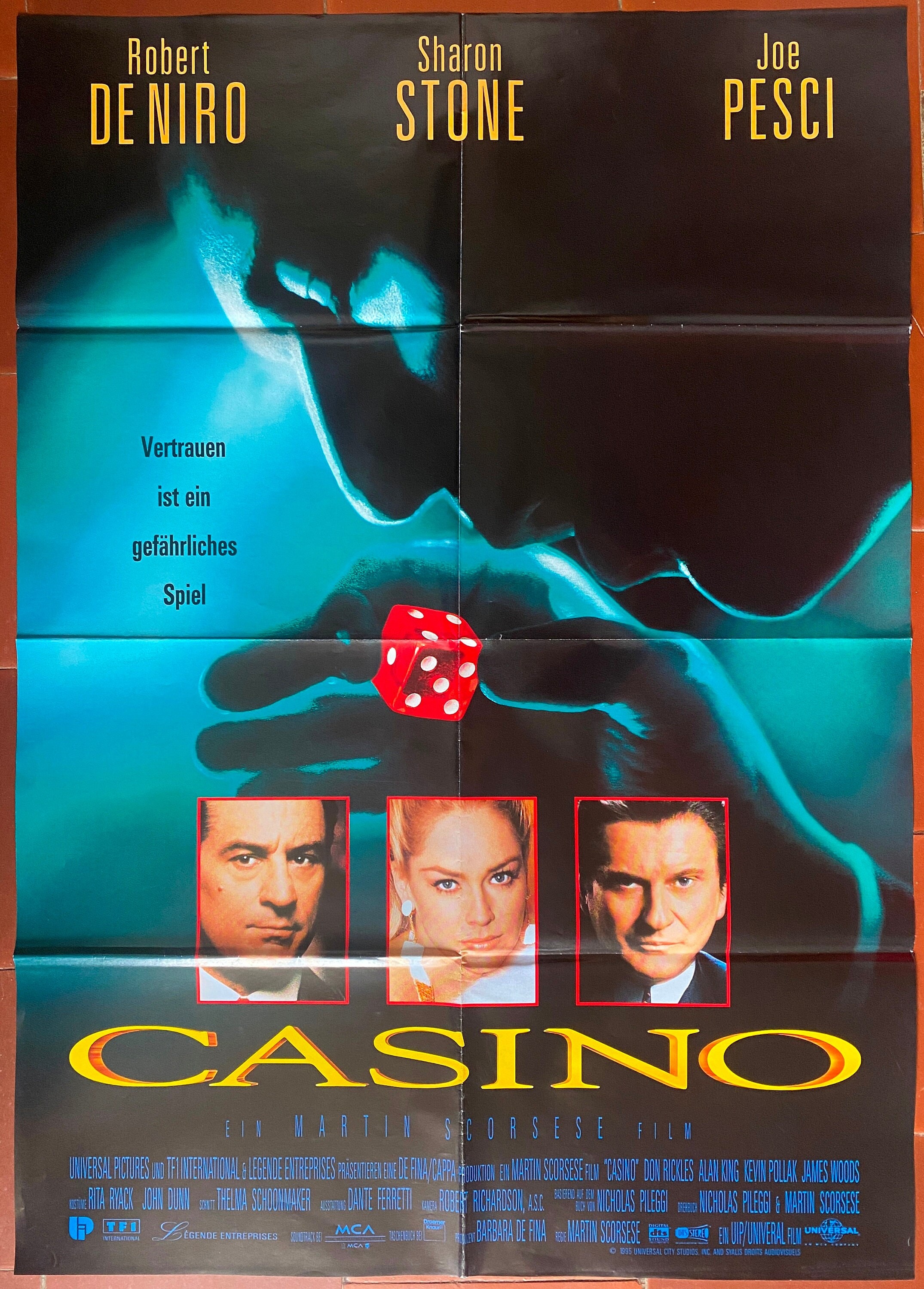 Buy CASINO Original Cinema Poster Martin Scorsese Robert De Niro