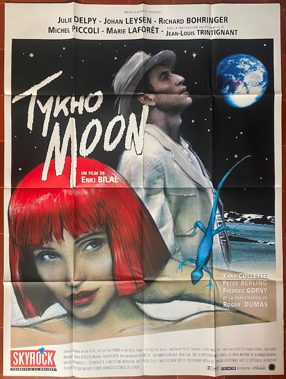 Original Cinema Poster for TYKHO MOON, Starring Julie Delpy, Enki