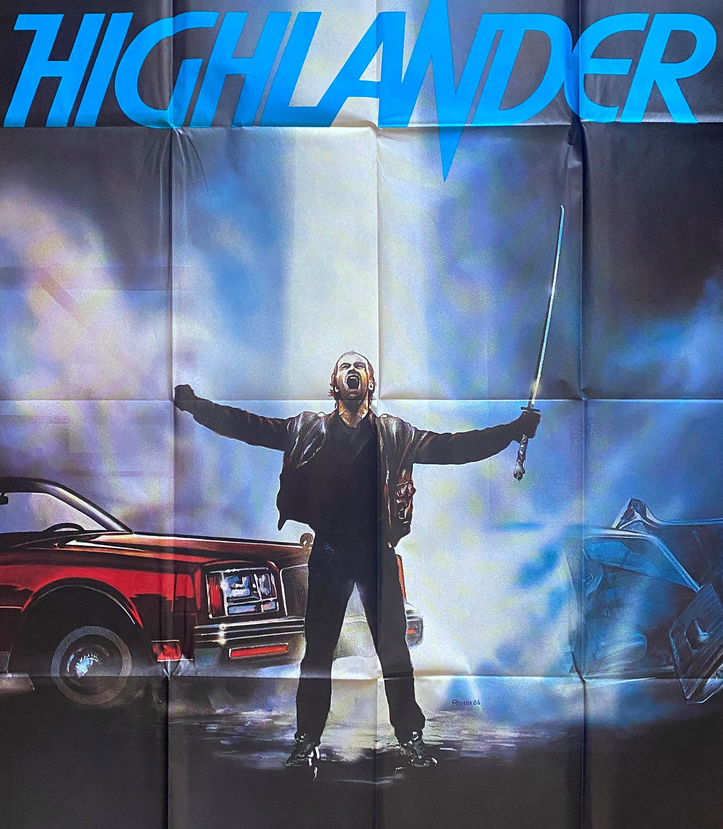 HWC Trading FR A4 Christopher Lambert Highlander - A4 Framed Regali Stampati Autografo Firmato Immagine Per Gli Appassionati Di Memorabilia Di Film - A4 Incorniciato