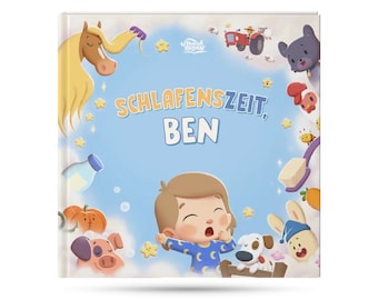 Personalisiertes Buch - Schlafenszeit, Benny - Hurra Helden -