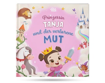 Personalisiertes Buch - Prinzessin Leni und der verlorene Mut - Hurra Helden