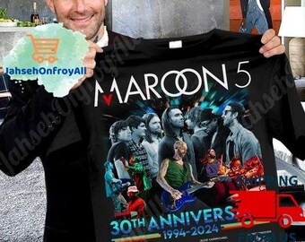 Maroon 5 Shirt, Maroon 5 T-Shirt, Maroon 5 Merch Shirt, Maroon 5 Concert Shirt, Maroon 5 Fan Shirt, Maroon 5 Gift, Anniversary Shirt