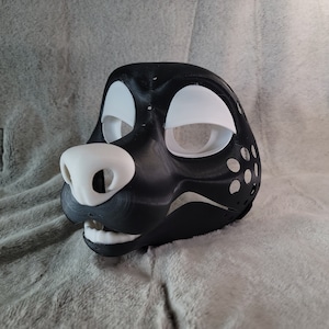 Fursuit headbase 3d printed slim canine