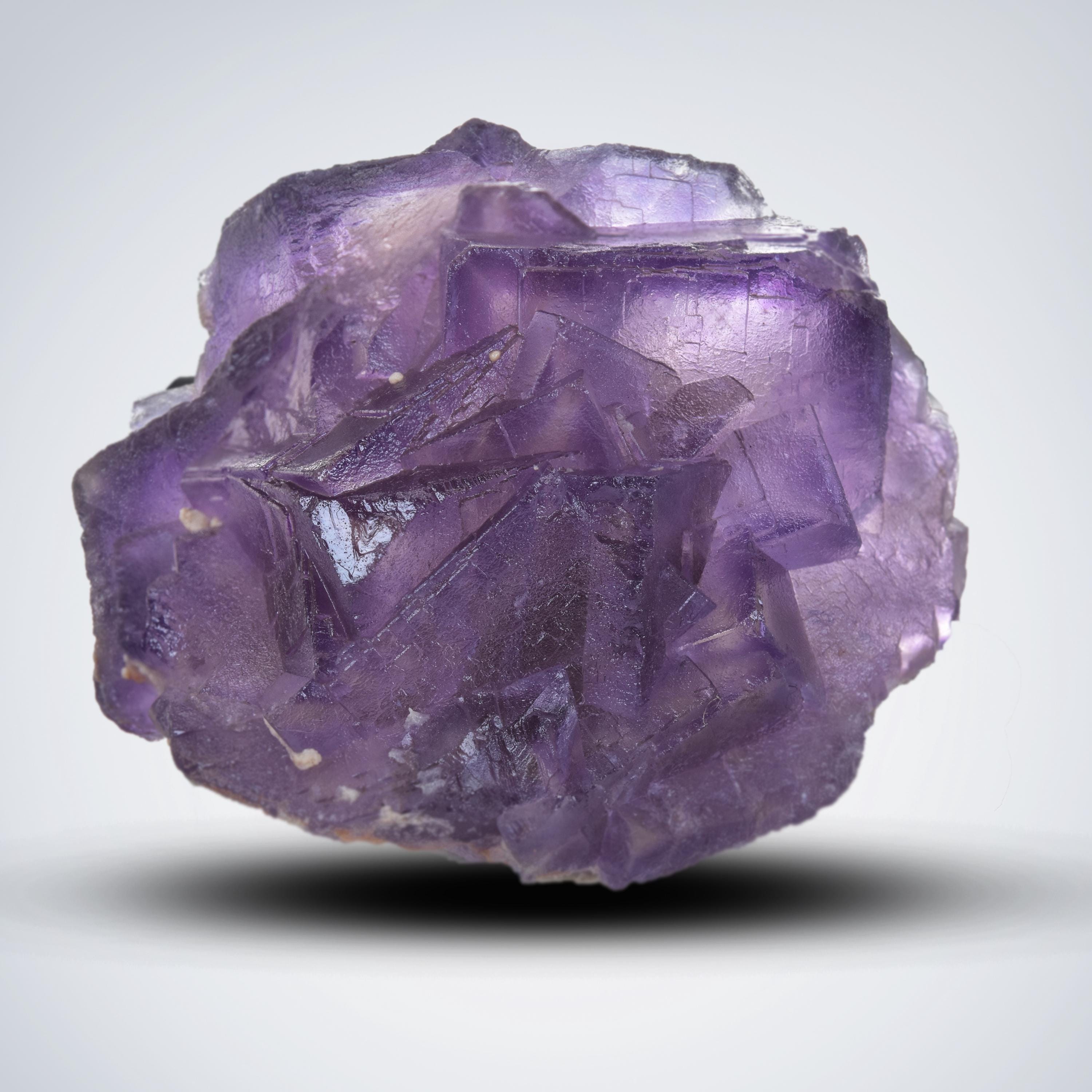 29 Gram Natural Beautiful Cubic Phantom Purple FLUORITE From Pakistan