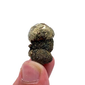 Natural Pyrite Marcasite Crystal Specimen 92 Carat Unique Healing Stone from Pakistan Raw Mineral Display