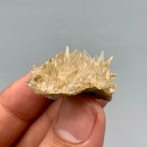 Rare DOG Teeth Calcite Crystal 59 Carat Natural Healing Stone from Pakistan, Mineral Specimen for Collectors & Decor