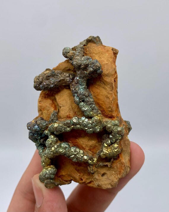 Natural Pyrite Marcasite Specimen 152g – Healing Crystal Mineral