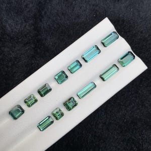 Natural Green Tourmaline Gemstone 8.15 Carat Lot from Afghanistan - Beautiful Precious Stone for Jewelry Making