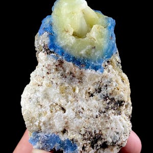 Sodalite Crystal Specimen 191g with Pyrite – Stunning Natural Fluorescent Mineral from Afghanistan