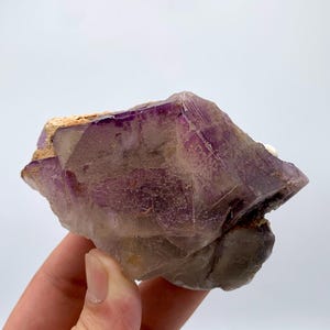 Natural Purple Fluorite Specimen 263g from Pakistan – Healing Crystal Mineral Stone for Collectors & Decor