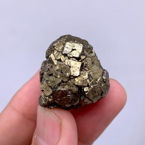 Natural Pyrite Marcasite Specimen 37g from Pakistan | Unique Crystal for Healing, Home Decor & Collectibles