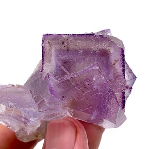 Purple Phantom Fluorite Healing Crystal Specimen 110g Natural Pakistan Stone for Meditation & Energy Balance