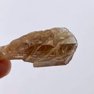 Rare Axinite Crystal 43 Carat Natural Well Cut Gemstone from Pakistan for Collectors & Jewelry