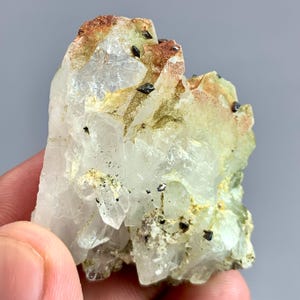 Natural Anatase Crystal 39g with  Quartz - Rare Well Terminated Mineral Specimen from Pakistan