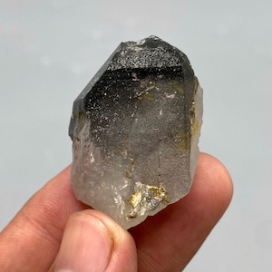 Phantomquarz Heilstein: Naturstein aus Pakistan (24g, 39x28x18 mm)