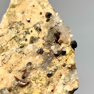 Natural Anatase Crystal 37g with Brookite & Quartz - Rare Well Terminated Mineral Specimen from Pakistan