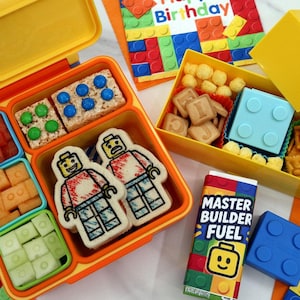 Lego Minifigure Sandwich Cutter and Stamp Set