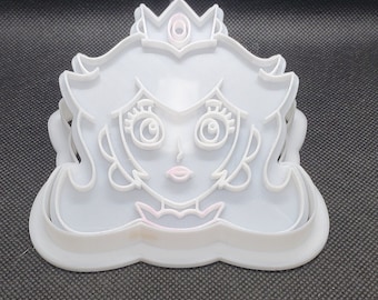 Princess Peach Sandwich Cookie Cutter and Stamp Set