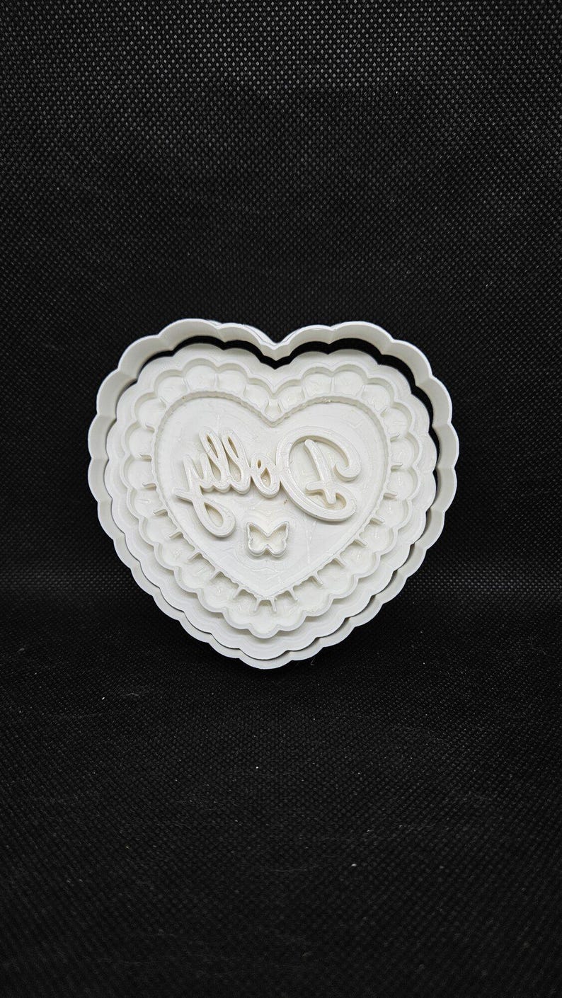 Dolly Parton Sandwich Cutter and Stamp Set