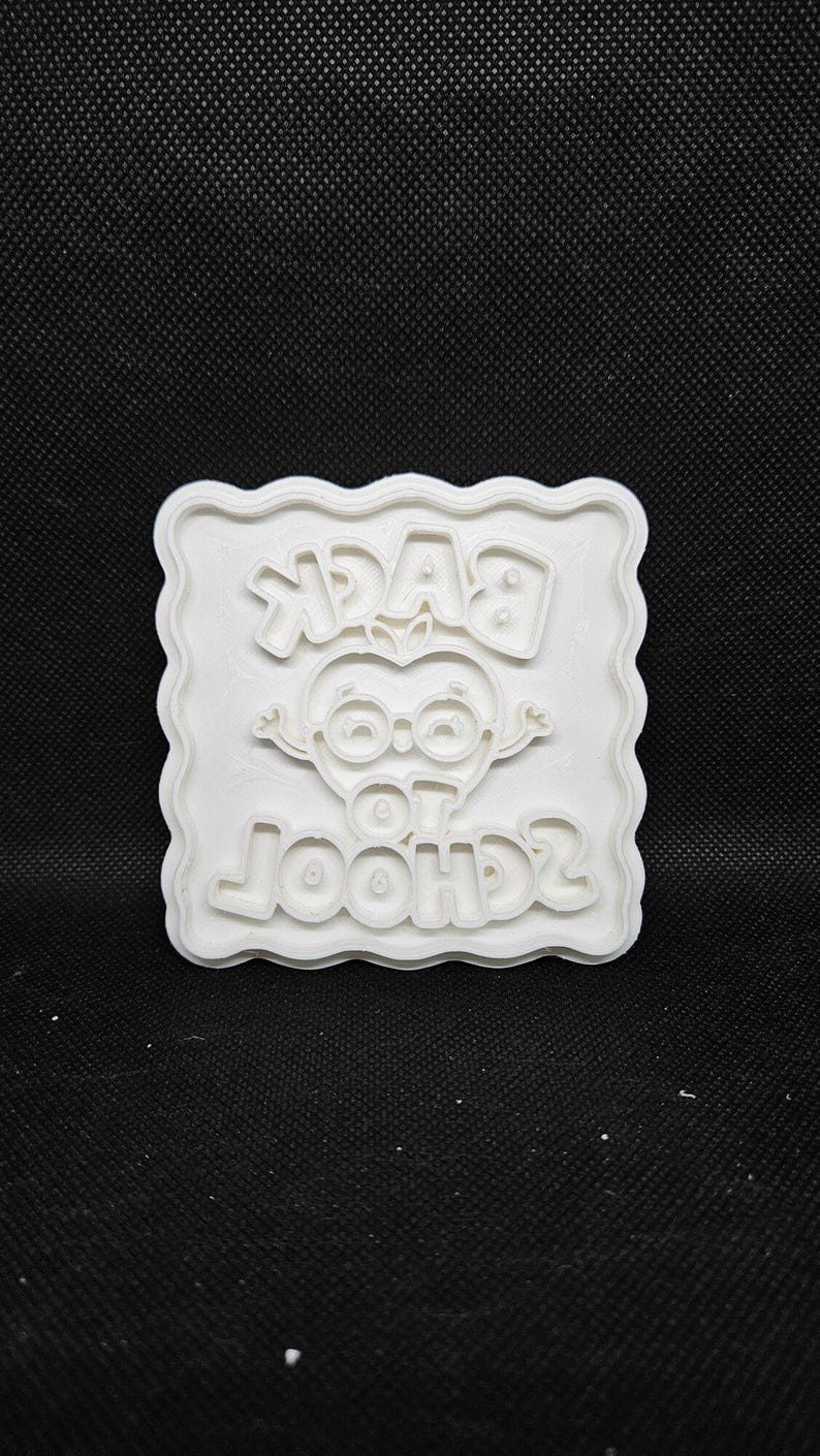 Back to School Sandwich Cutter and Stamp Set
