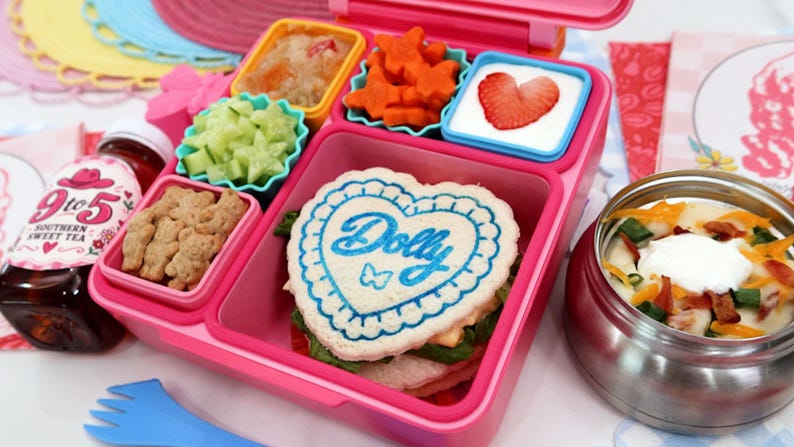 Dolly Parton Sandwich Cutter and Stamp Set