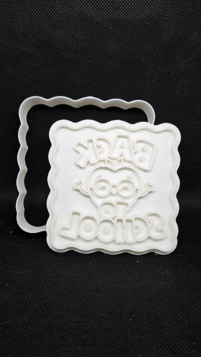 Back to School Sandwich Cutter and Stamp Set
